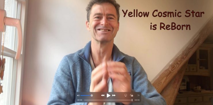 a Yellow Cosmic Star is ReBorn